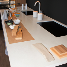 Optimisation de l'espace avec petit mobilier de cuisine gain de place Anglet